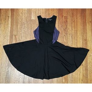Stylestalker Colorblock Skater Dress Rare Y2K
